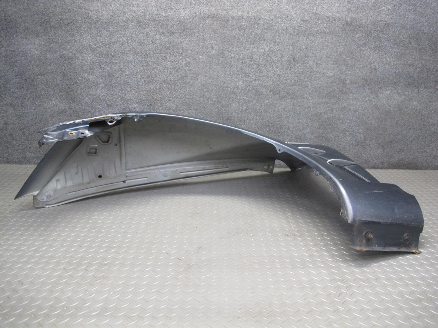 04-08 Mazda RX8 Front Left Driver Side Fender Shell Panel Cover Gray Mica OEM