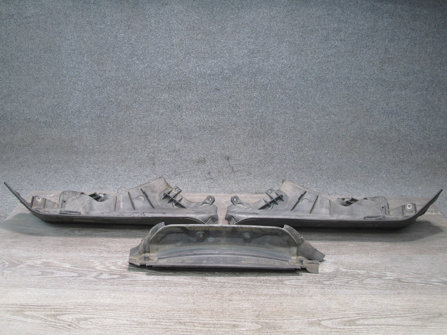 2008-2014 BMW E71 E72 X6 X6M Engine Compartment Trim Cover Panel Set of 3