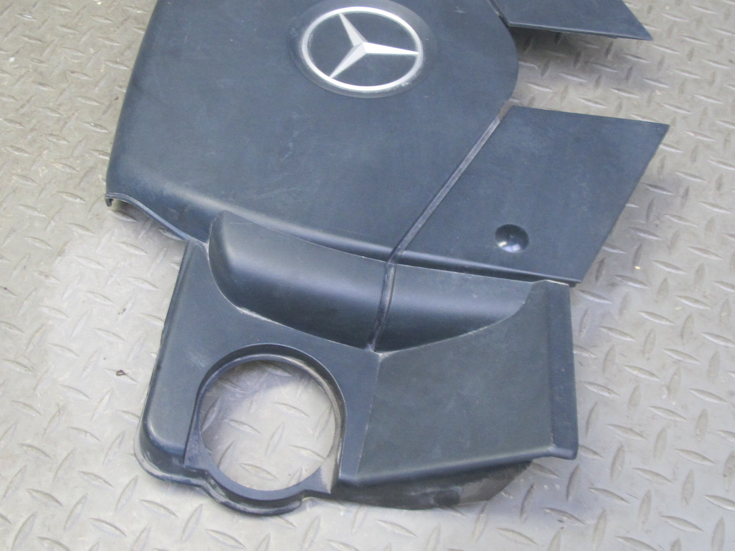 03-06 Mercedes R230 SL500 M113 Air Intake Cleaner Filter Box w Trim Cover OEM