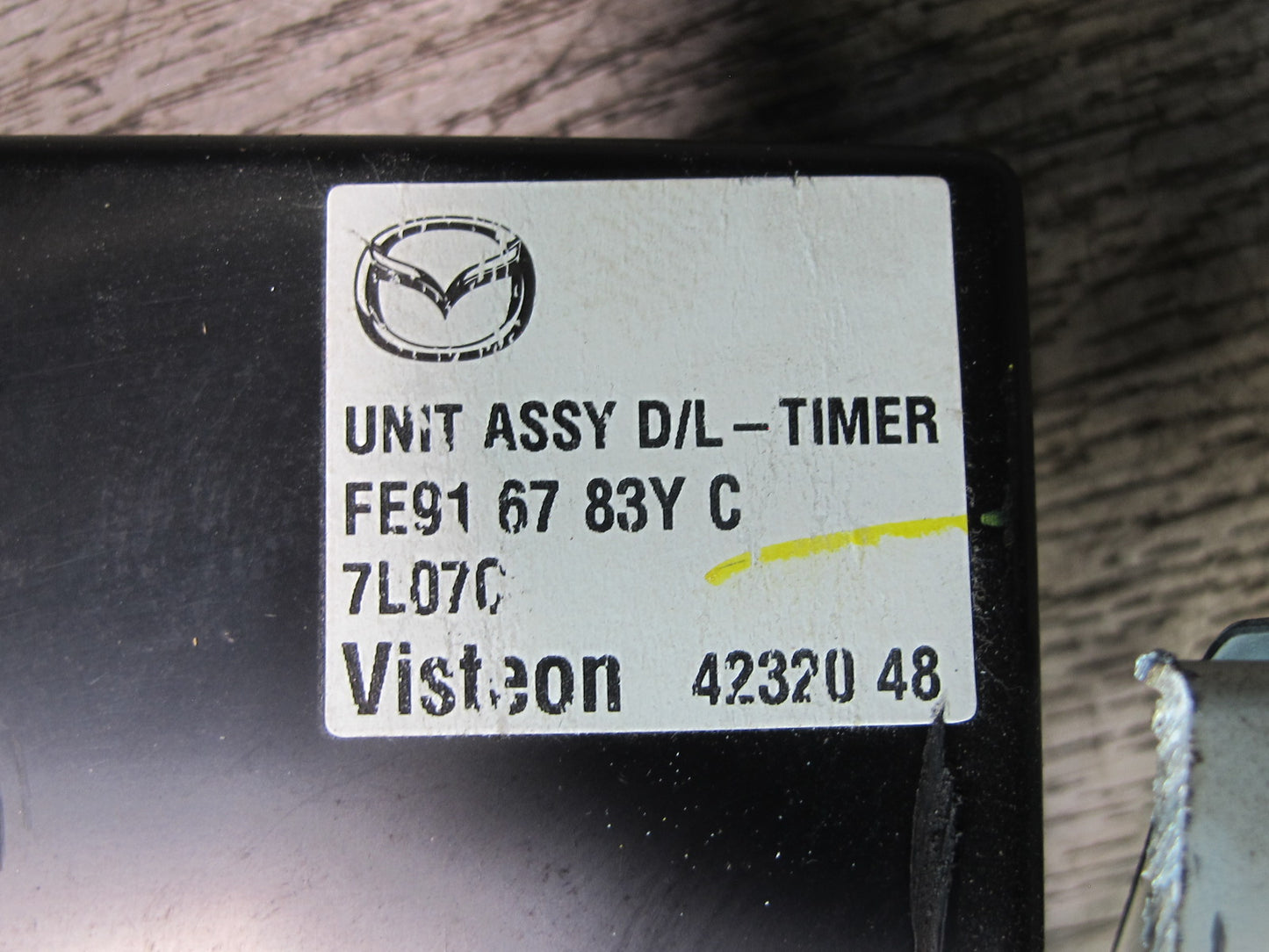 04-08 Mazda RX-8 Door Lock Timer Control Module Unit FE916783YC OEM