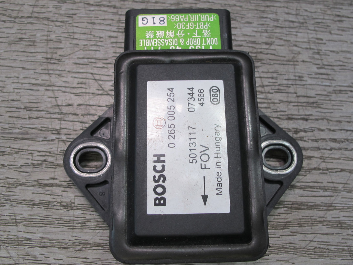 04-08 Mazda RX8 YAW Turn Rate Control SENS0R Module F153437Y1 OEM