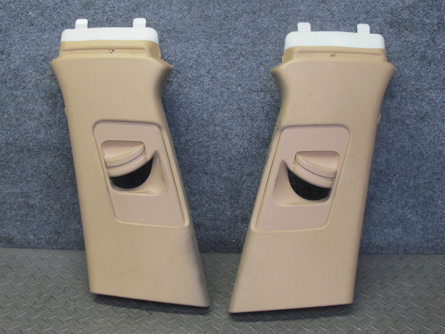 2015-2018 Porsche Macan Interior B Pillar Upper Trim Cover Panel Set of 2