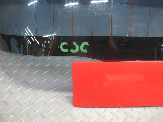 84-96 Chevrolet Corvette C4 Coupe Rear Hatch Heated Glass Window w Molding OEM