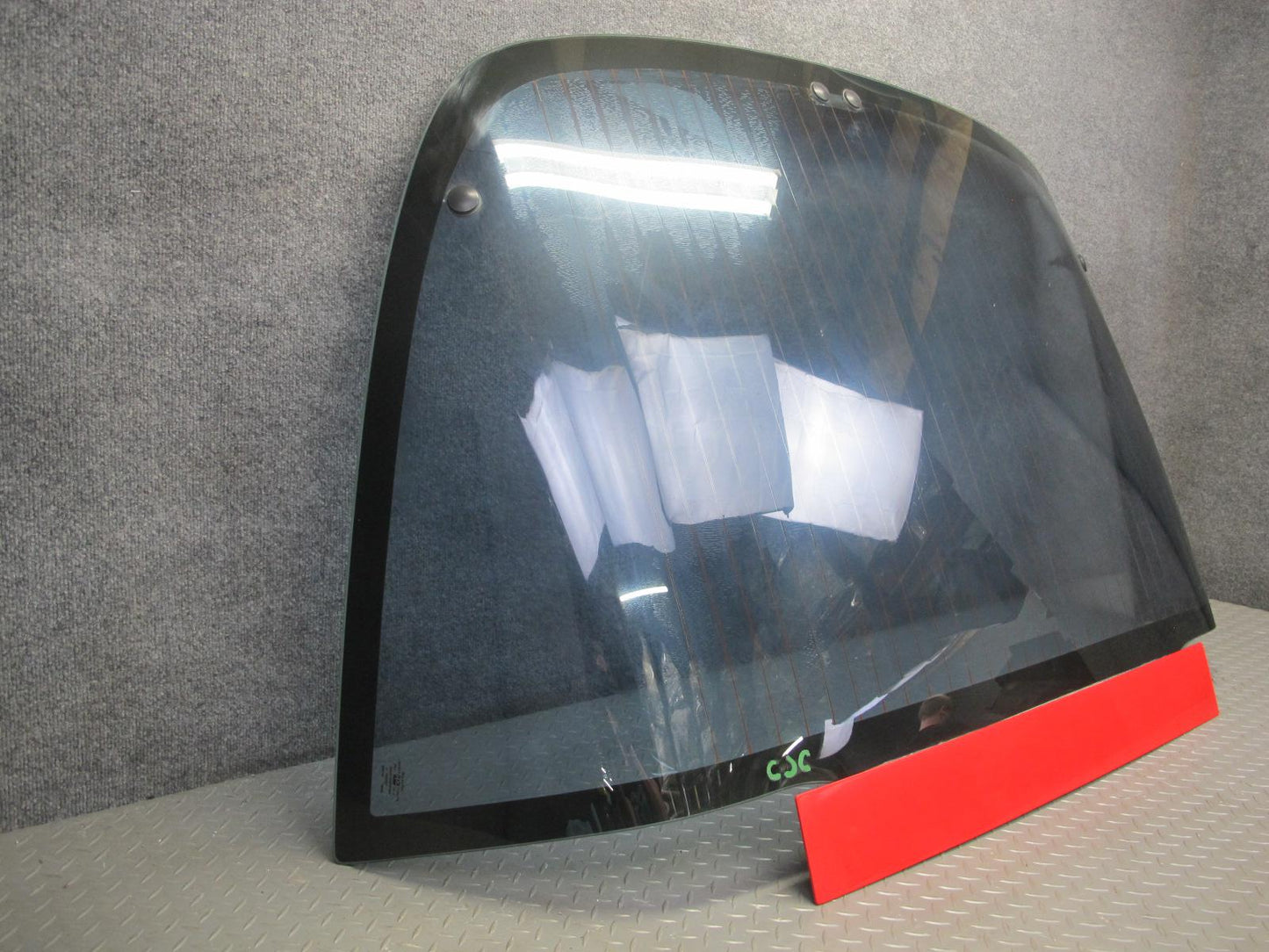 84-96 Chevrolet Corvette C4 Coupe Rear Hatch Heated Glass Window w Molding OEM