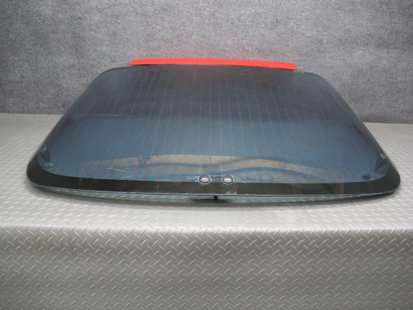 84-96 Chevrolet Corvette C4 Coupe Rear Hatch Heated Glass Window w Molding OEM