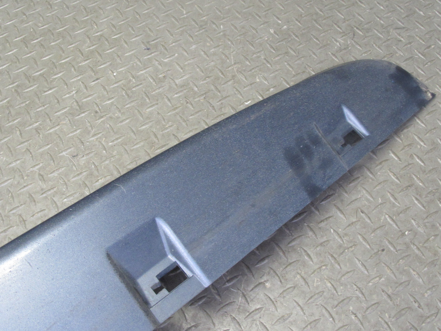 04-08 Mazda RX8 Set of 2 Left & Right Side Skirt Rocker Panel Molding Grey OEM
