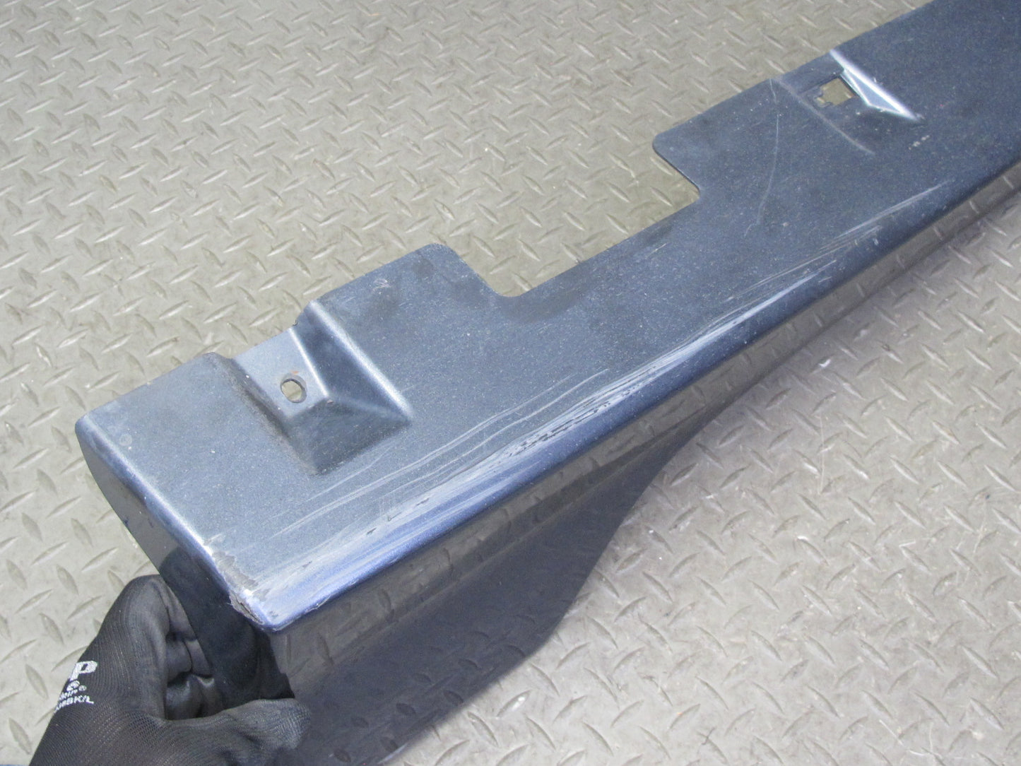 04-08 Mazda RX8 Set of 2 Left & Right Side Skirt Rocker Panel Molding Grey OEM