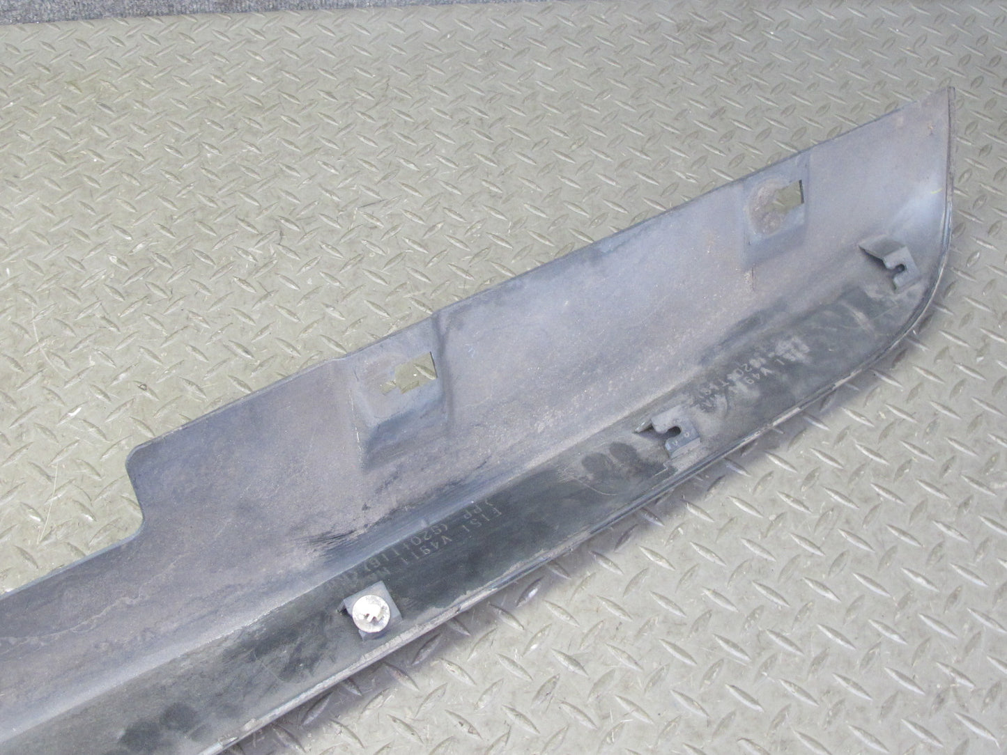 04-08 Mazda RX8 Set of 2 Left & Right Side Skirt Rocker Panel Molding Grey OEM