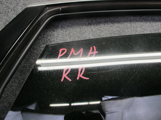 15-18 Porsche Macan Rear Right Door Shell Panel w Keyless Handle Window Motor