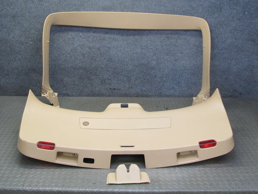 2015-2018 Porsche Macan Rear Trunk Lid Tailgate Upper & Lower Trim Panel Set