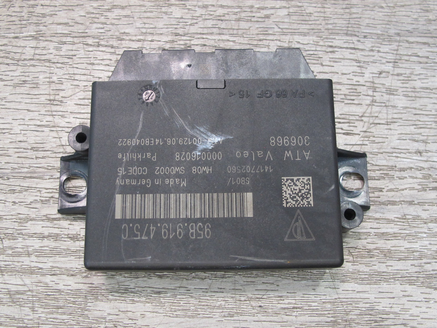 2015-2016 Porsche Macan Parking Assist Control Module 95B919475C