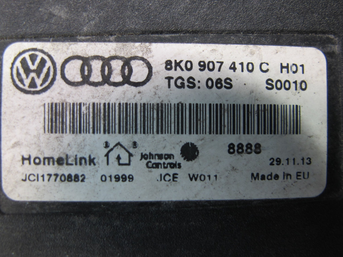 2015-2025 Porsche Macan Garage Door Opener Control Module 8K0907410C