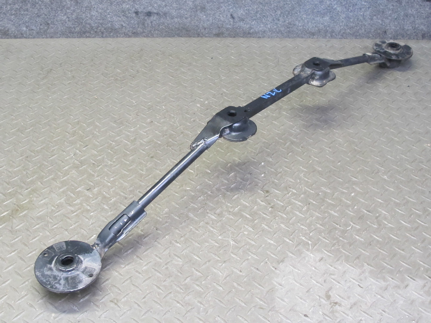 03-09 Nissan 350Z Z33 Convertible Rear Crossmember Stay Bracket Bar OEM