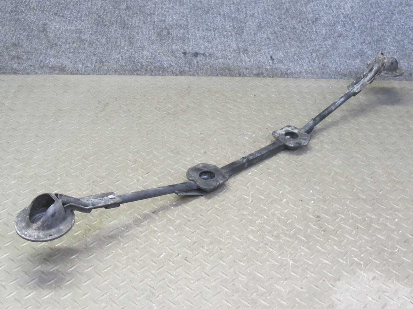 03-09 Nissan 350Z Z33 Convertible Rear Crossmember Stay Bracket Bar OEM