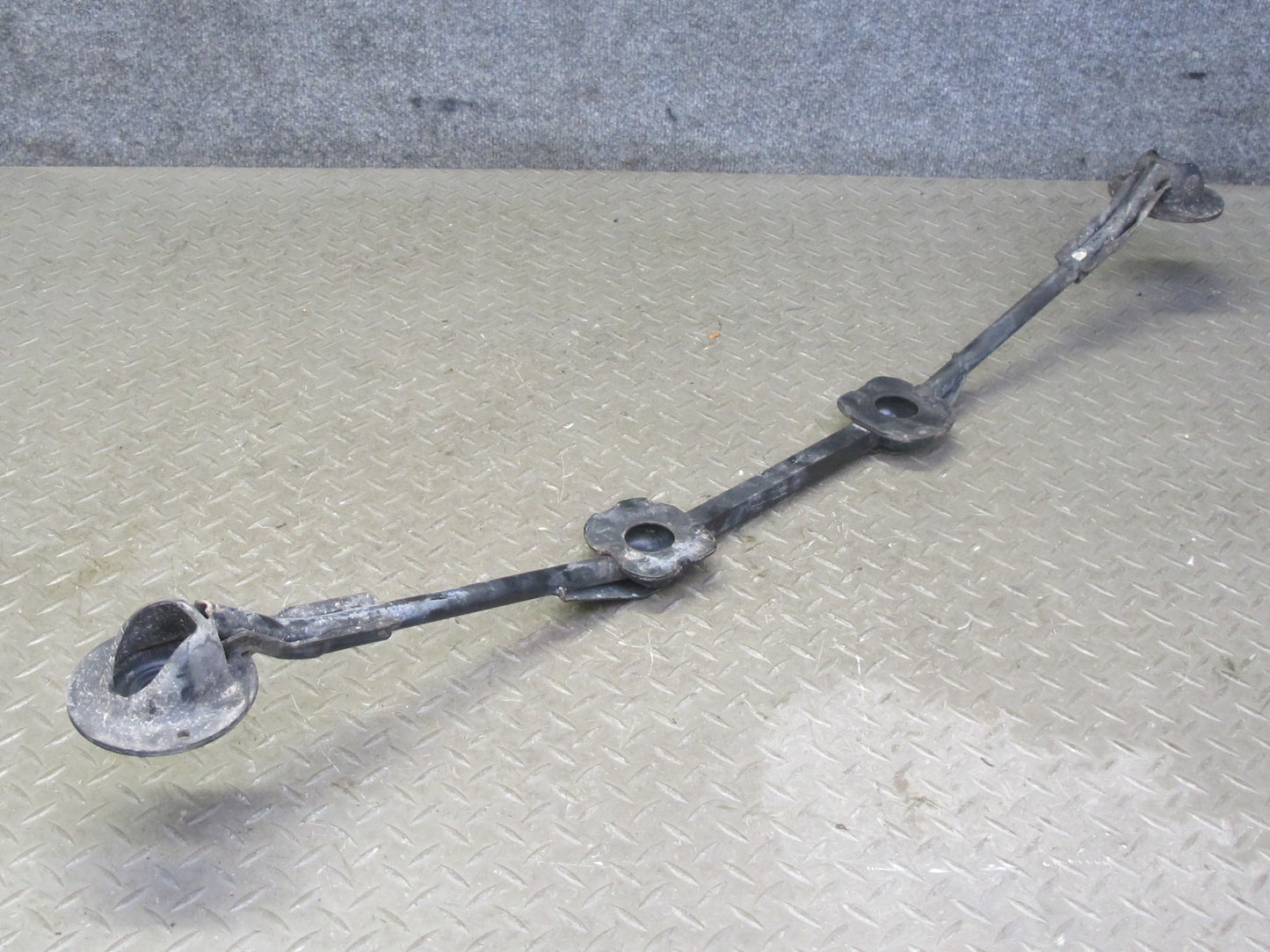 03-09 Nissan 350Z Z33 Convertible Rear Crossmember Stay Bracket Bar OEM