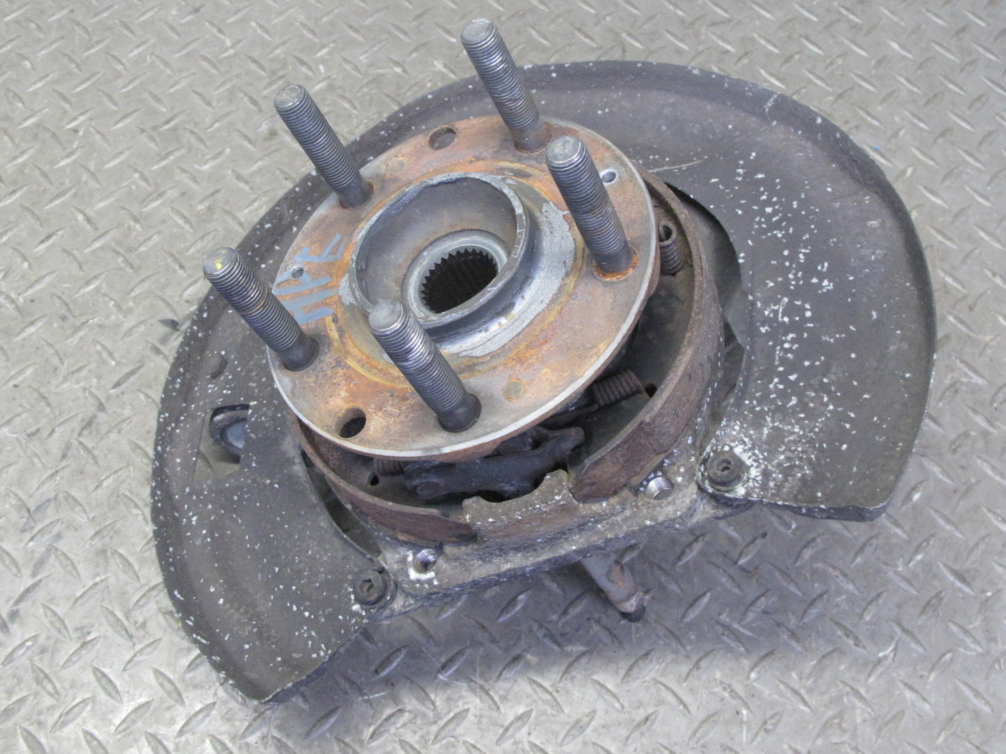 1984-1985 Porsche 928 S Rear Left Spindle Knuckle Wheel Hub Bearing