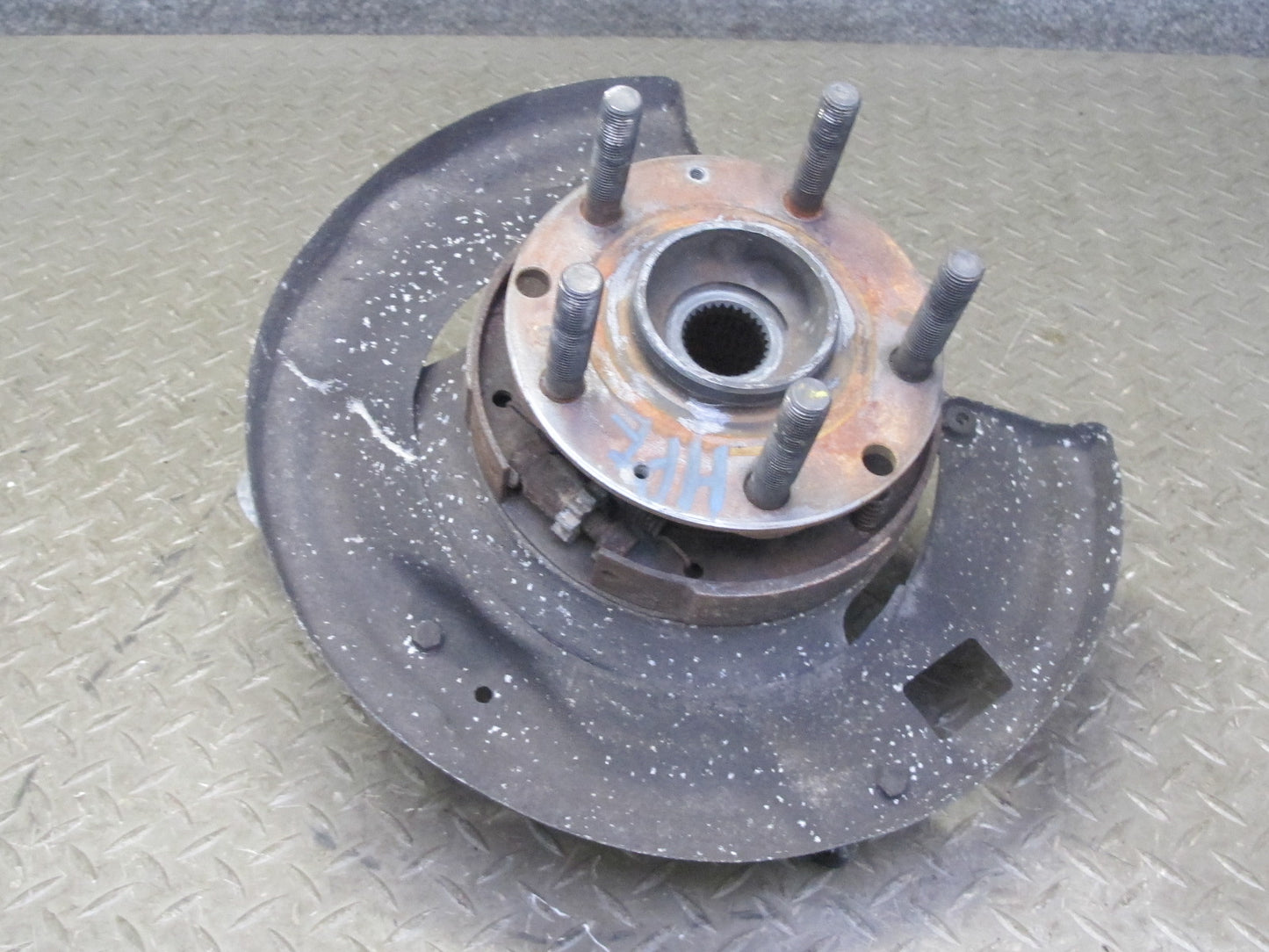 1984-1985 Porsche 928 S Rear Left Spindle Knuckle Wheel Hub Bearing