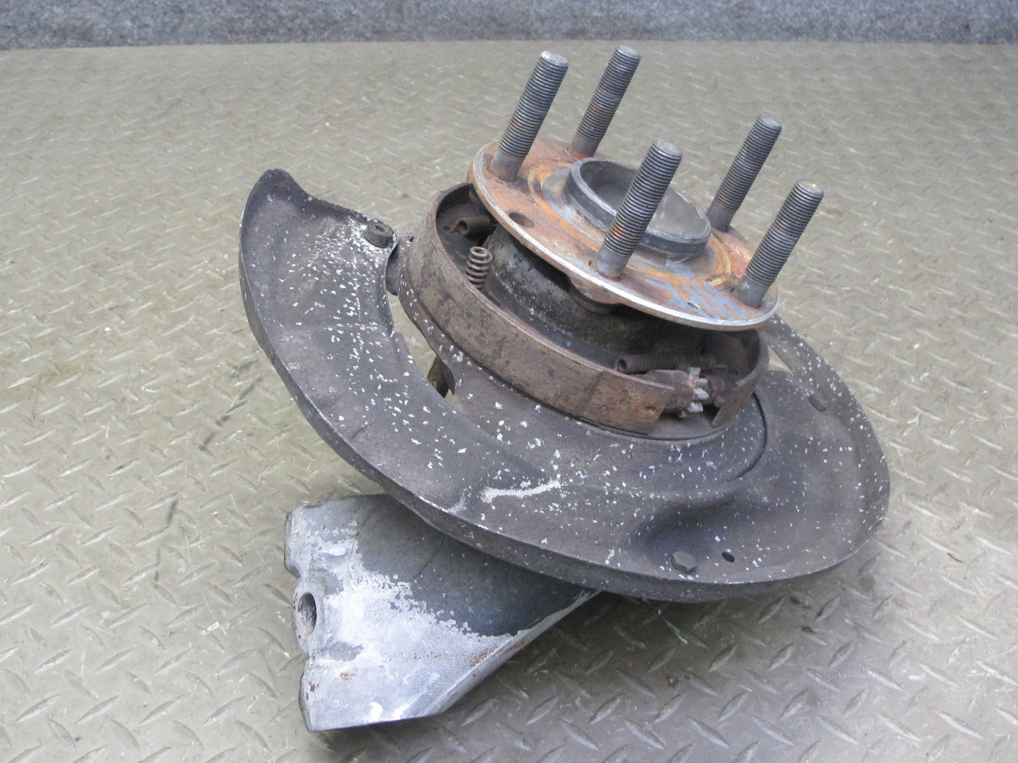 1984-1985 Porsche 928 S Rear Left Spindle Knuckle Wheel Hub Bearing
