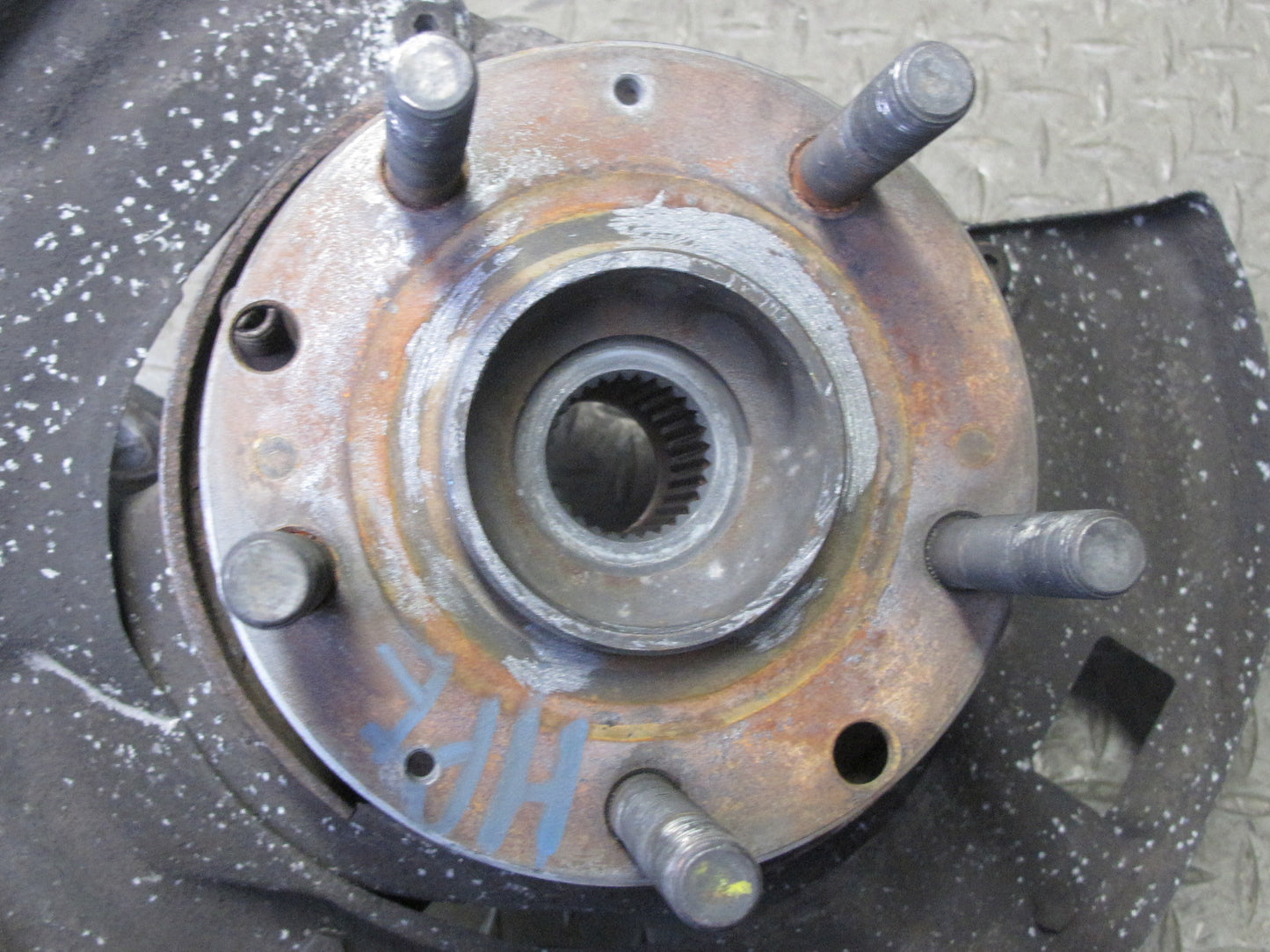 1984-1985 Porsche 928 S Rear Left Spindle Knuckle Wheel Hub Bearing