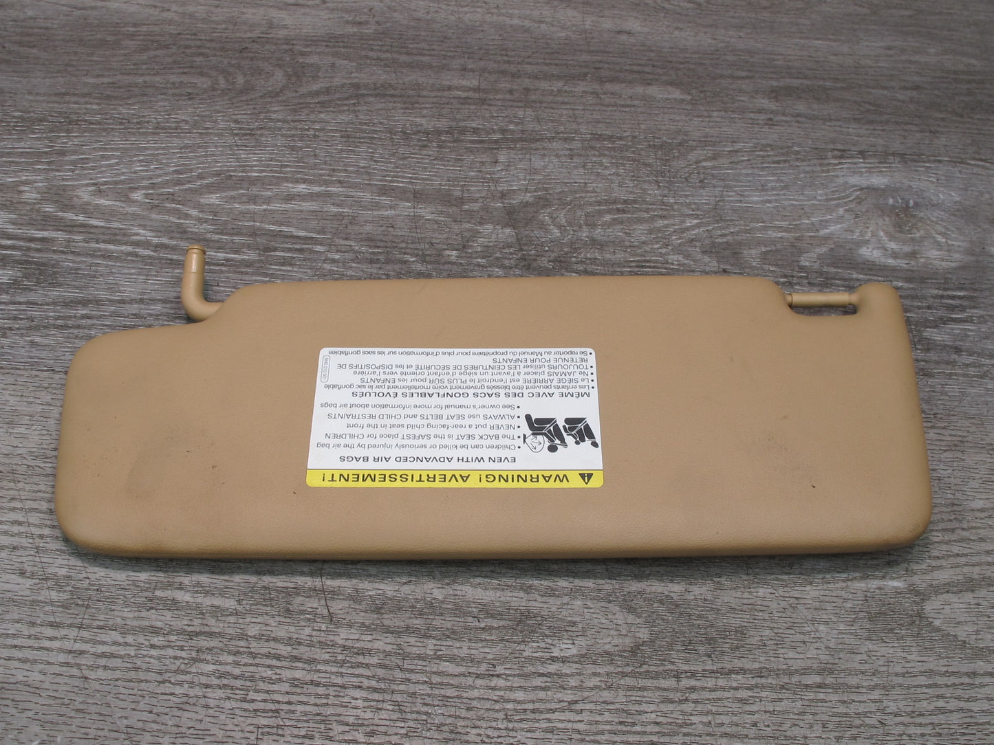 2015-2018 Porsche Macan Front Left & Right Sun Visor Set of 2