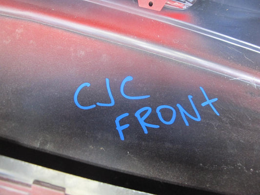 91-96 Chevrolet Corvette C4 Front Bumper Cover w License Plate Cover RED OEM