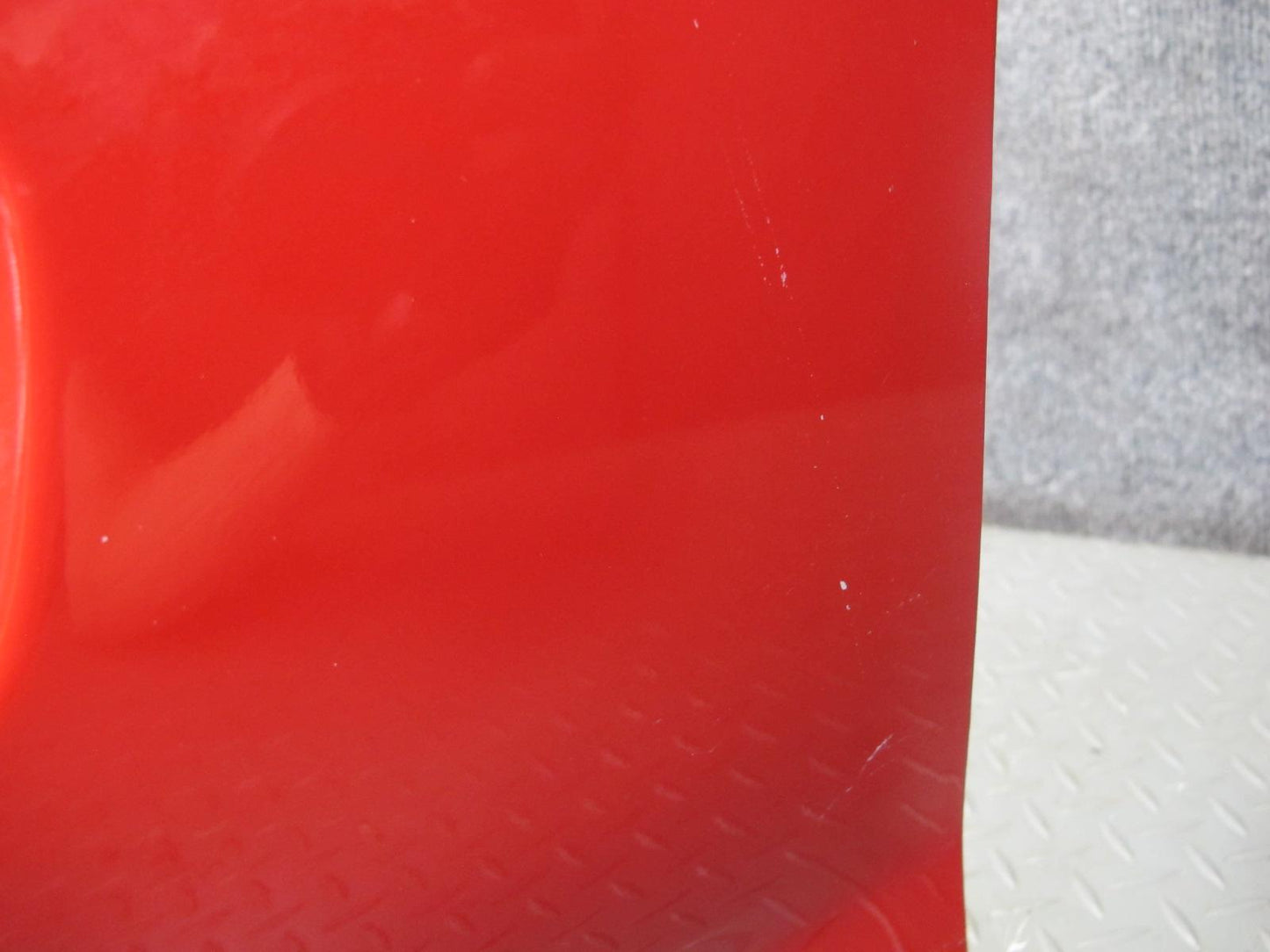 91-96 Chevrolet Corvette C4 Front Bumper Cover w License Plate Cover RED OEM