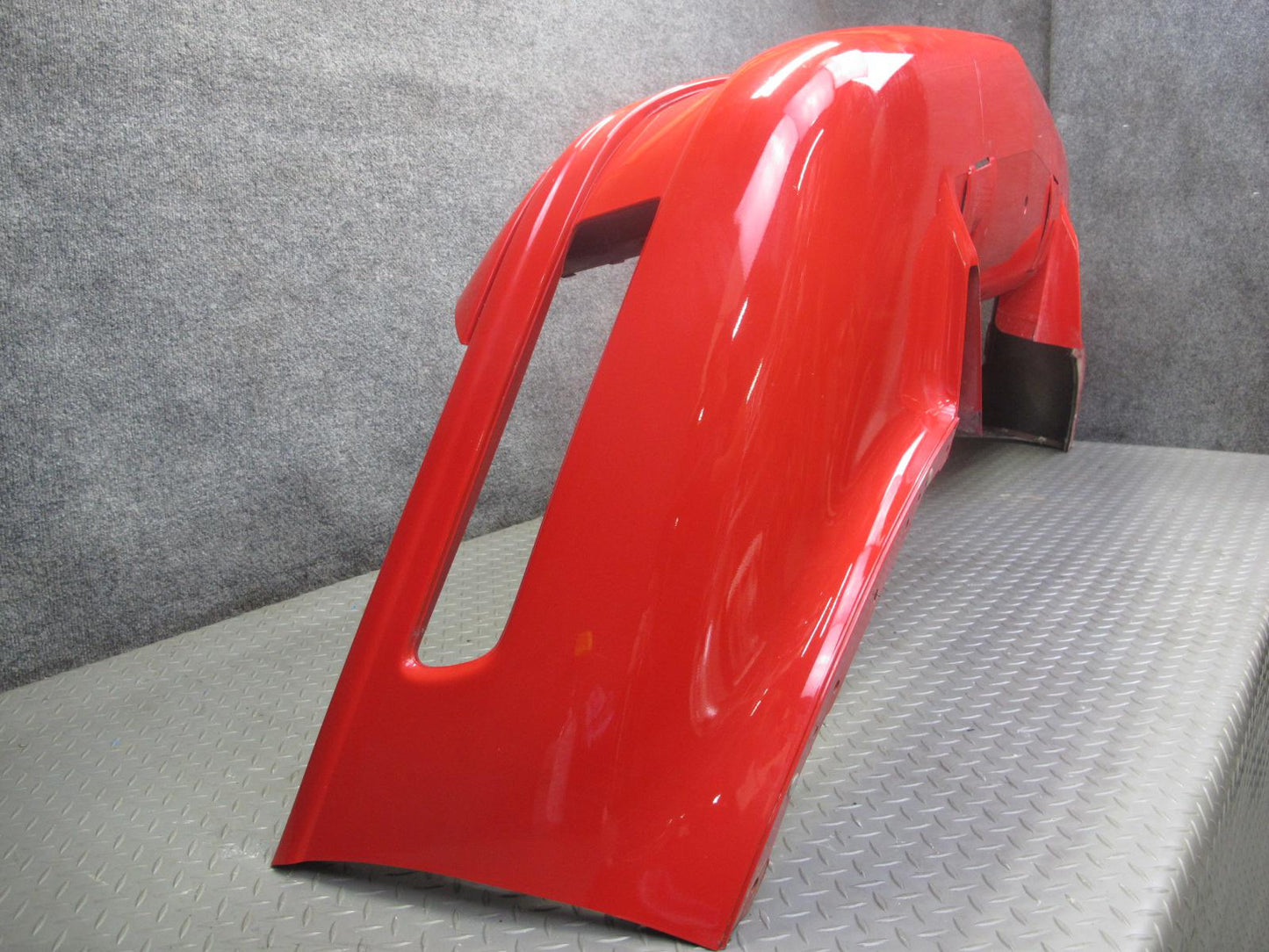 91-96 Chevrolet Corvette C4 Front Bumper Cover w License Plate Cover RED OEM