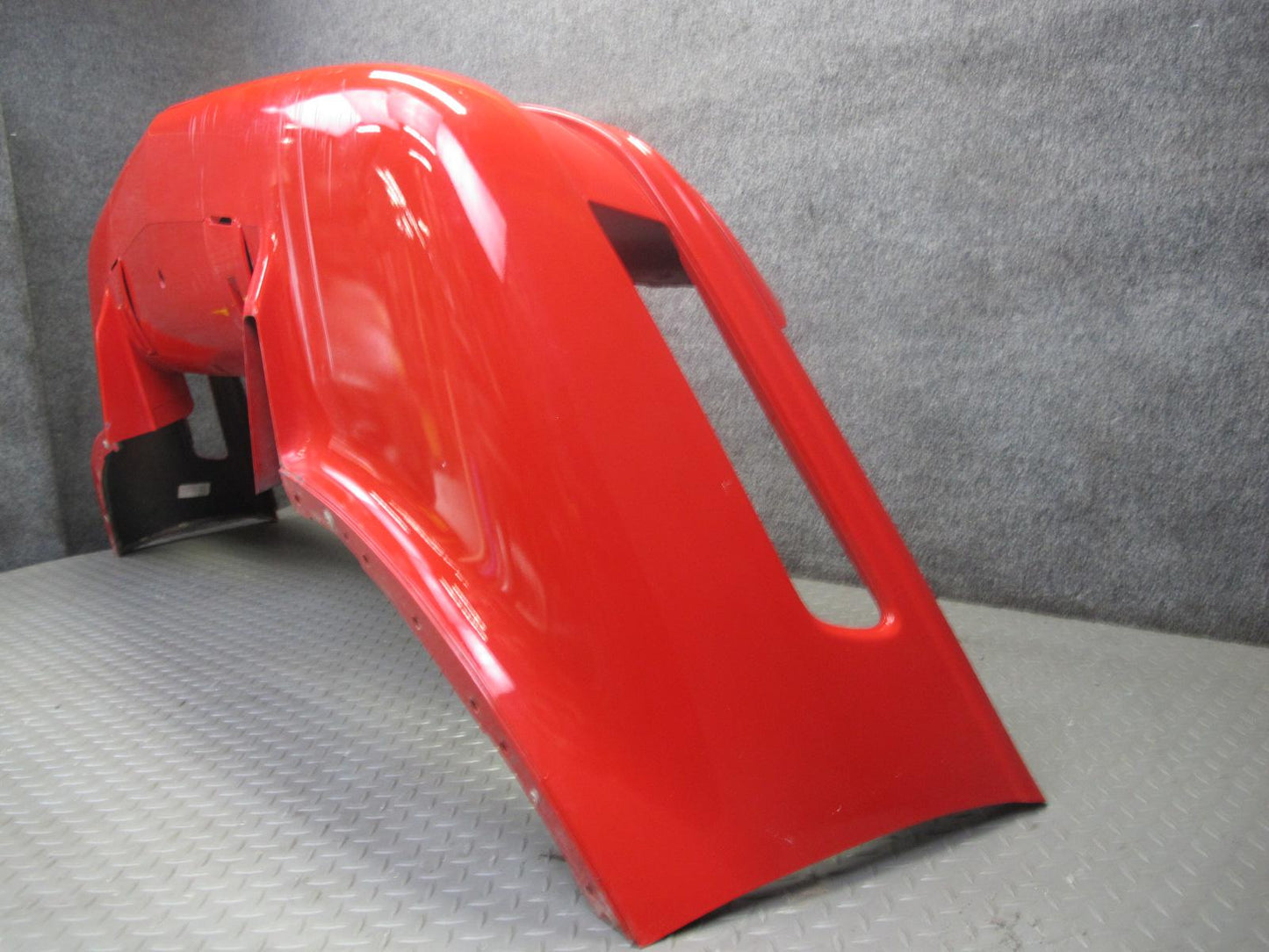 91-96 Chevrolet Corvette C4 Front Bumper Cover w License Plate Cover RED OEM