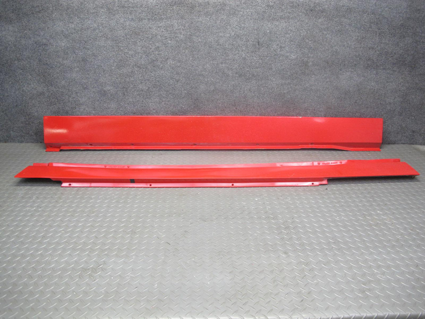 84-96 Chevrolet Corvette C4 Left & Right Side Skirt Rocker Panel Molding Set OEM