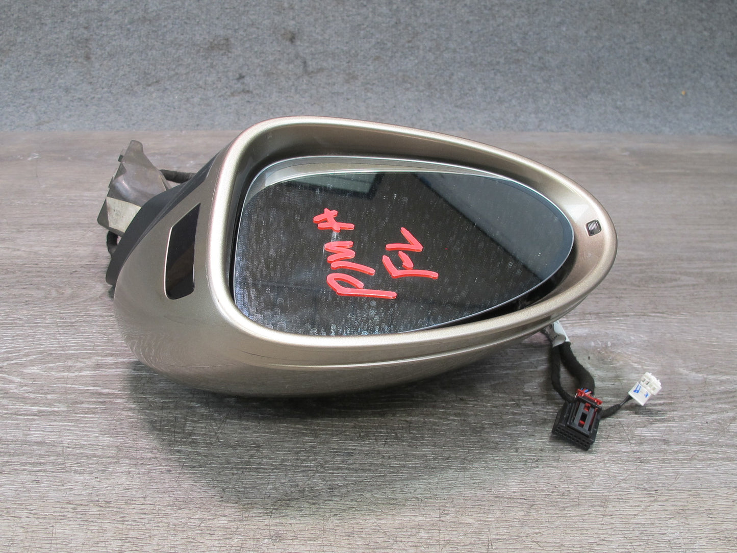 2015-2018 Porsche Macan Left Exterior Side View Mirror w Blind Spot 95B857507F