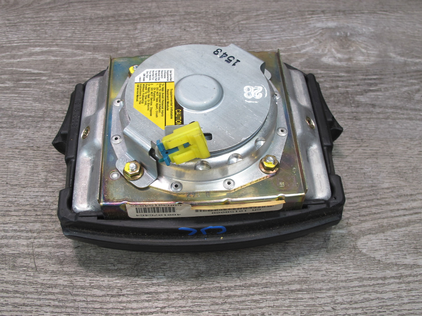 91-93 CHEVROLET CORVETTE C4 FRONT LEFT DRIVER SIDE STEERING WHEEL SRS AIRBAG OEM