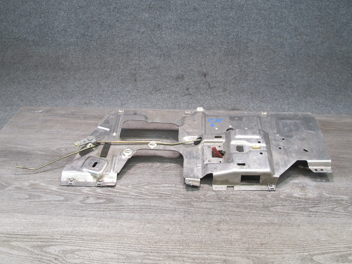 90-93 Chevrolet Corvette C4 Left Inner Door Mounting Panel w Handle OEM