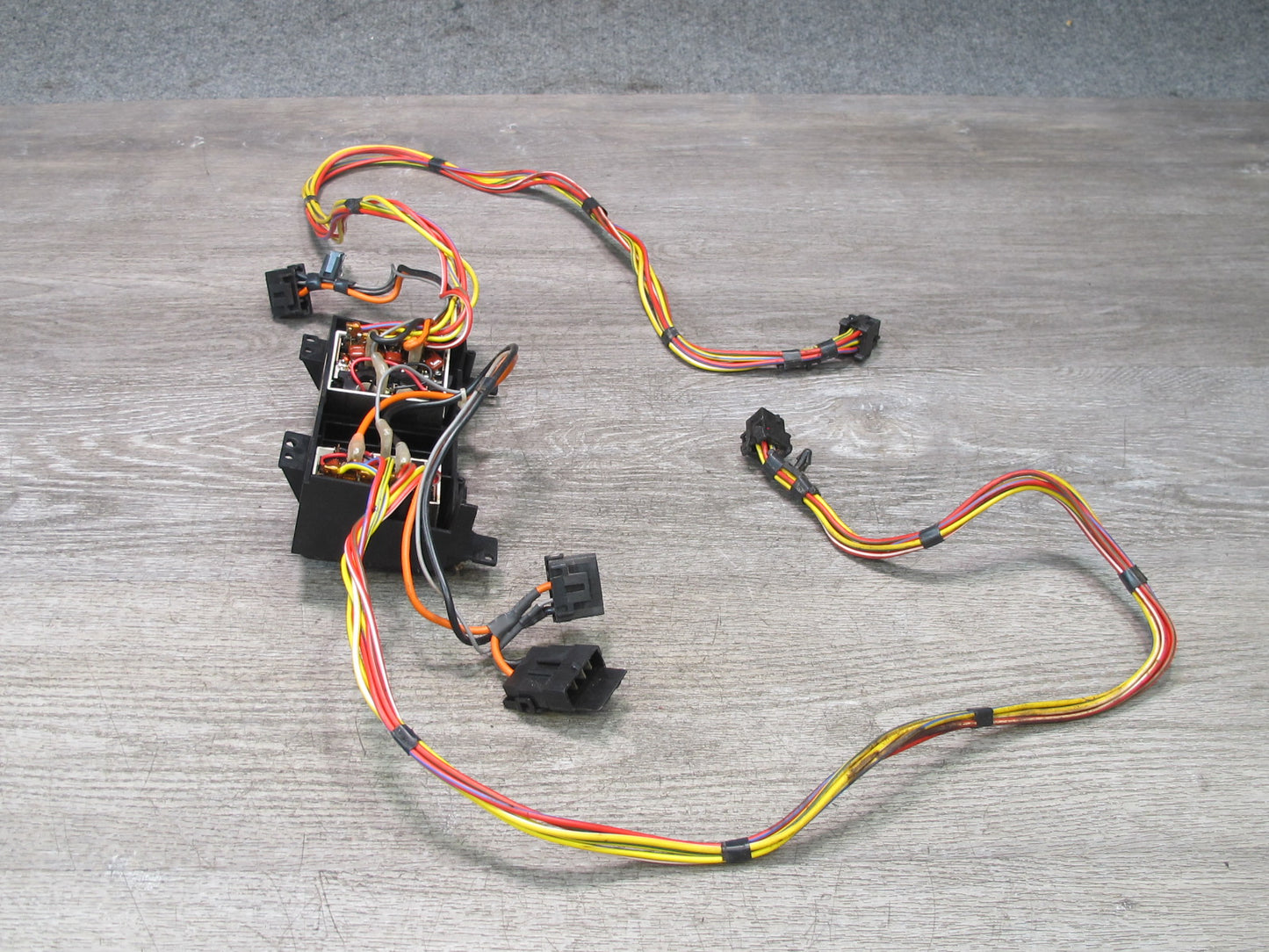 92-93 Chevrolet Corvette C4 Front Left & Right Seat Switch w Wiring 10161842 OEM