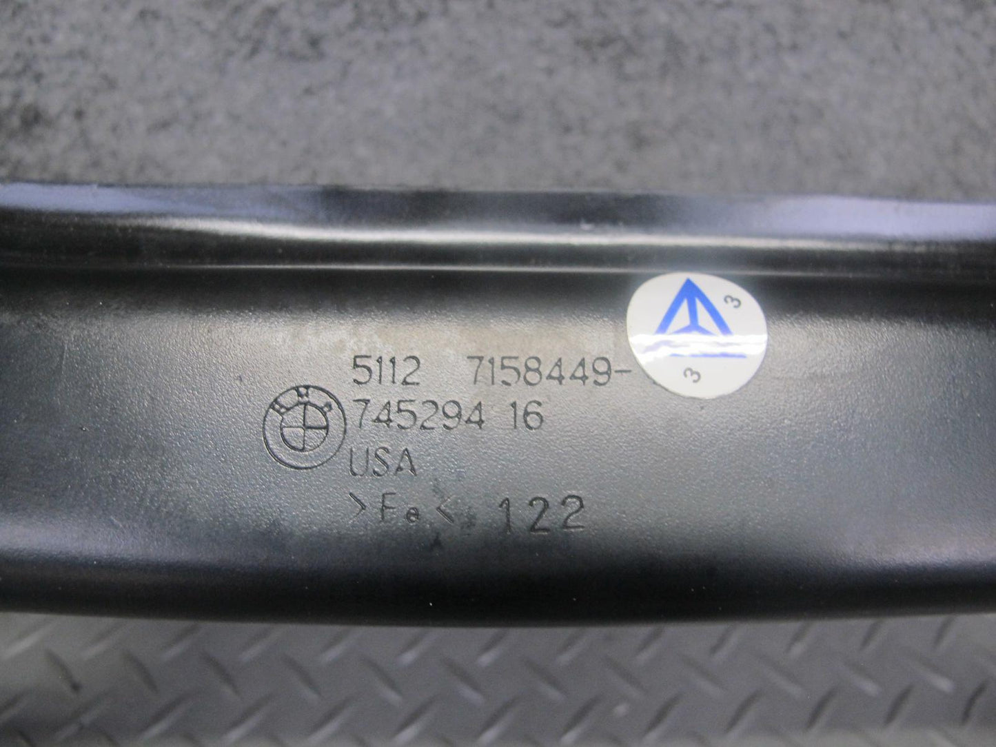 2008-2014 BMW E70 E71 X6 X6M Rear Bumper Impact Reinforcement Bar 7158449