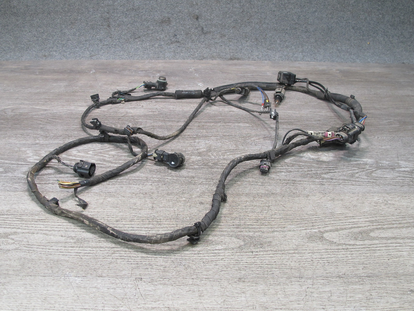 2015-2018 Porsche Macan Rear View Backup Camera Bumper PDC Sensor Wiring Set