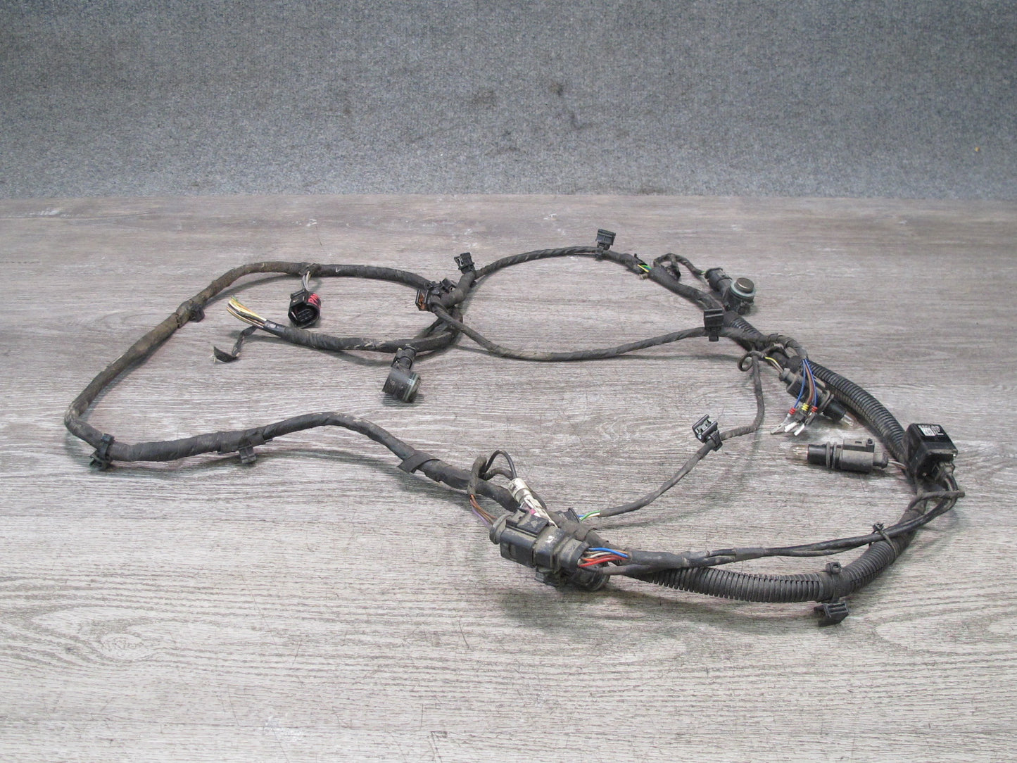 2015-2018 Porsche Macan Rear View Backup Camera Bumper PDC Sensor Wiring Set