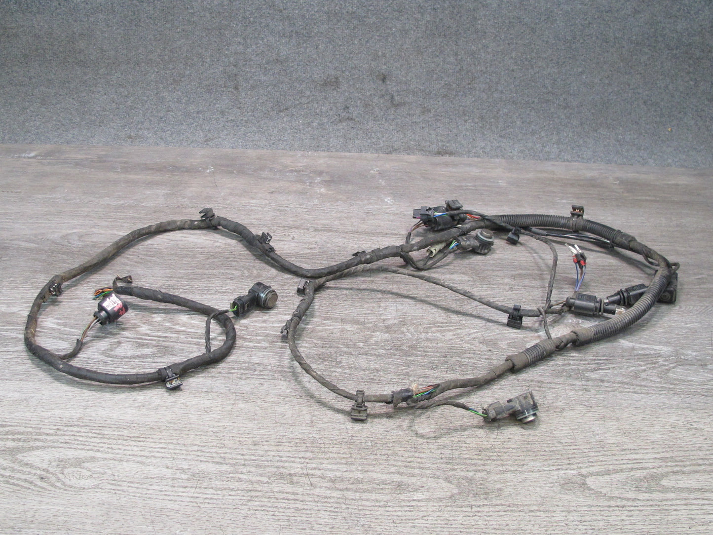 2015-2018 Porsche Macan Rear View Backup Camera Bumper PDC Sensor Wiring Set