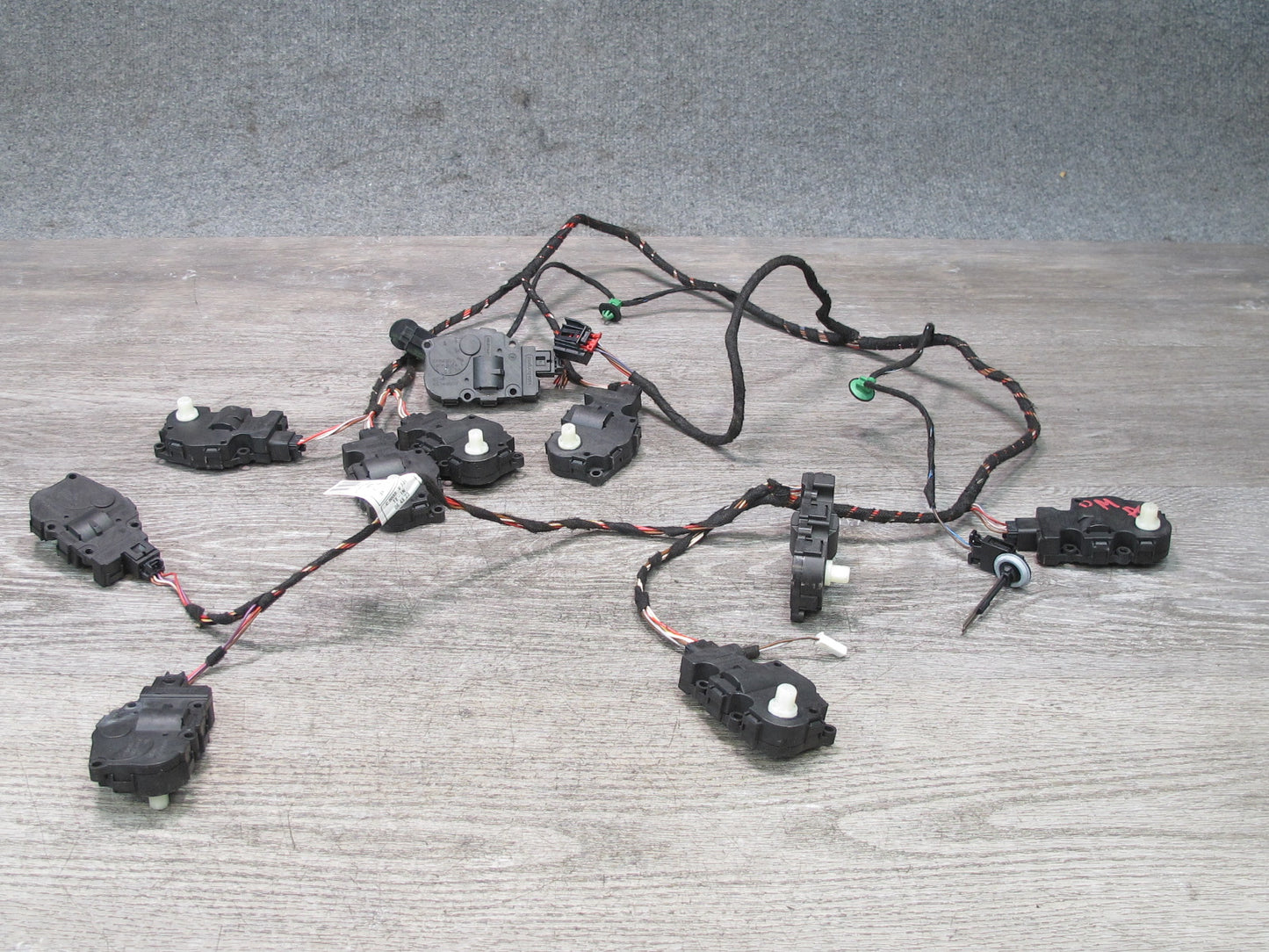 2015-2025 Porsche Macan A/C Heater Flap Door Actuator Motor Wiring Set