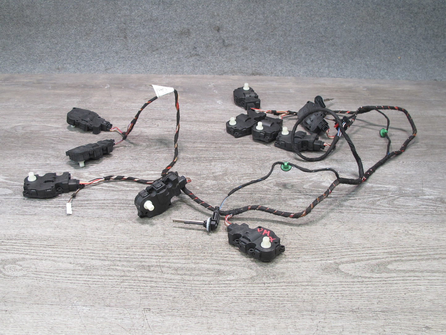 2015-2025 Porsche Macan A/C Heater Flap Door Actuator Motor Wiring Set