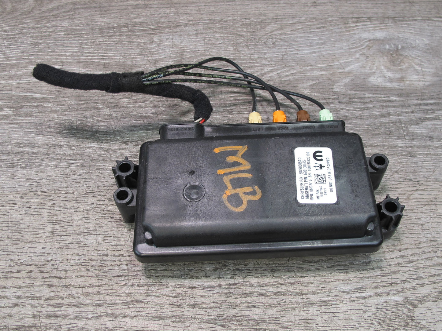 2017-2020 Maserati Levante M161 Surround View Camera Control Module Unit