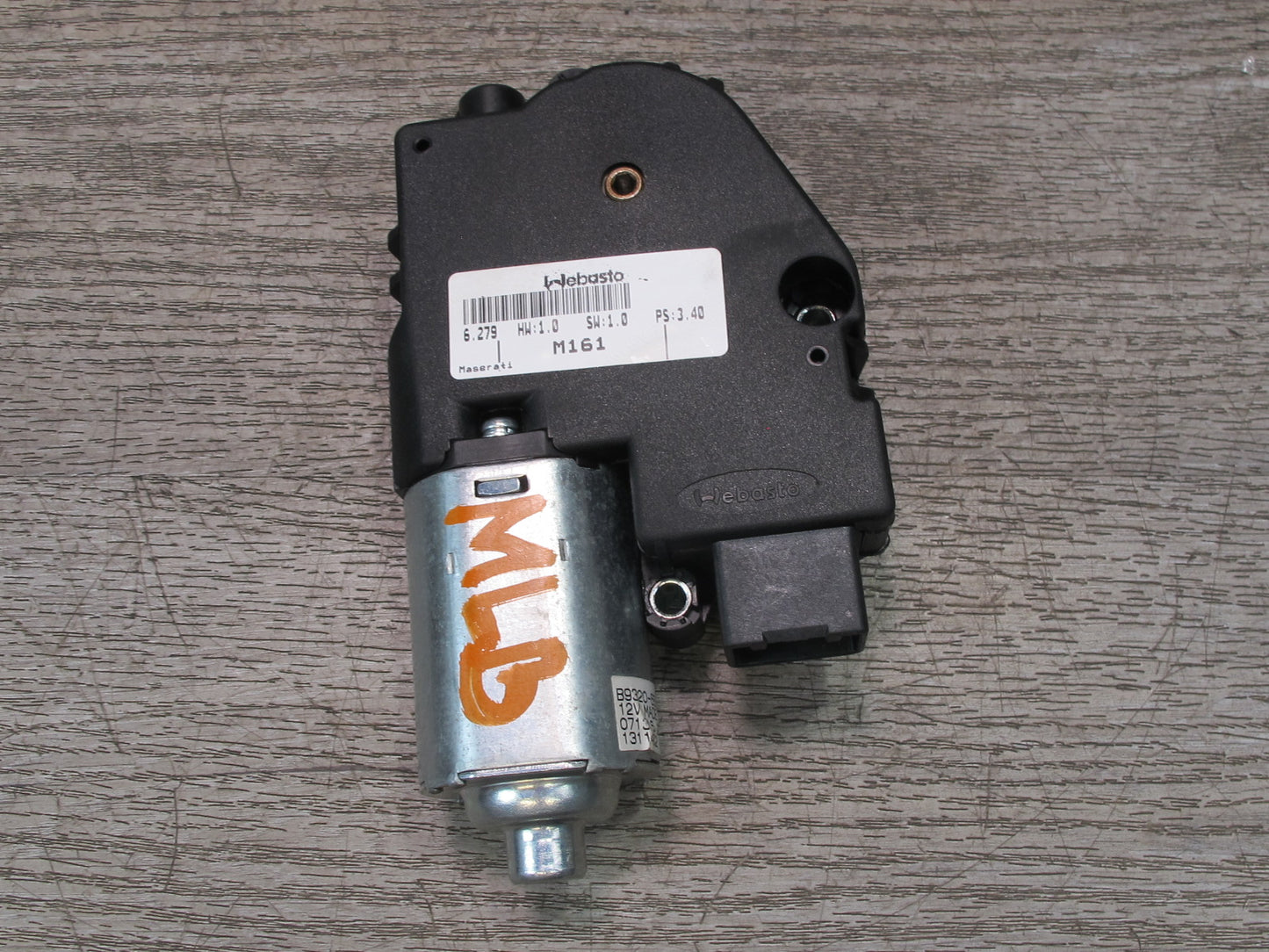 2017-2020 Maserati Levante M161 Upper Sunroof Motor Drive Unit