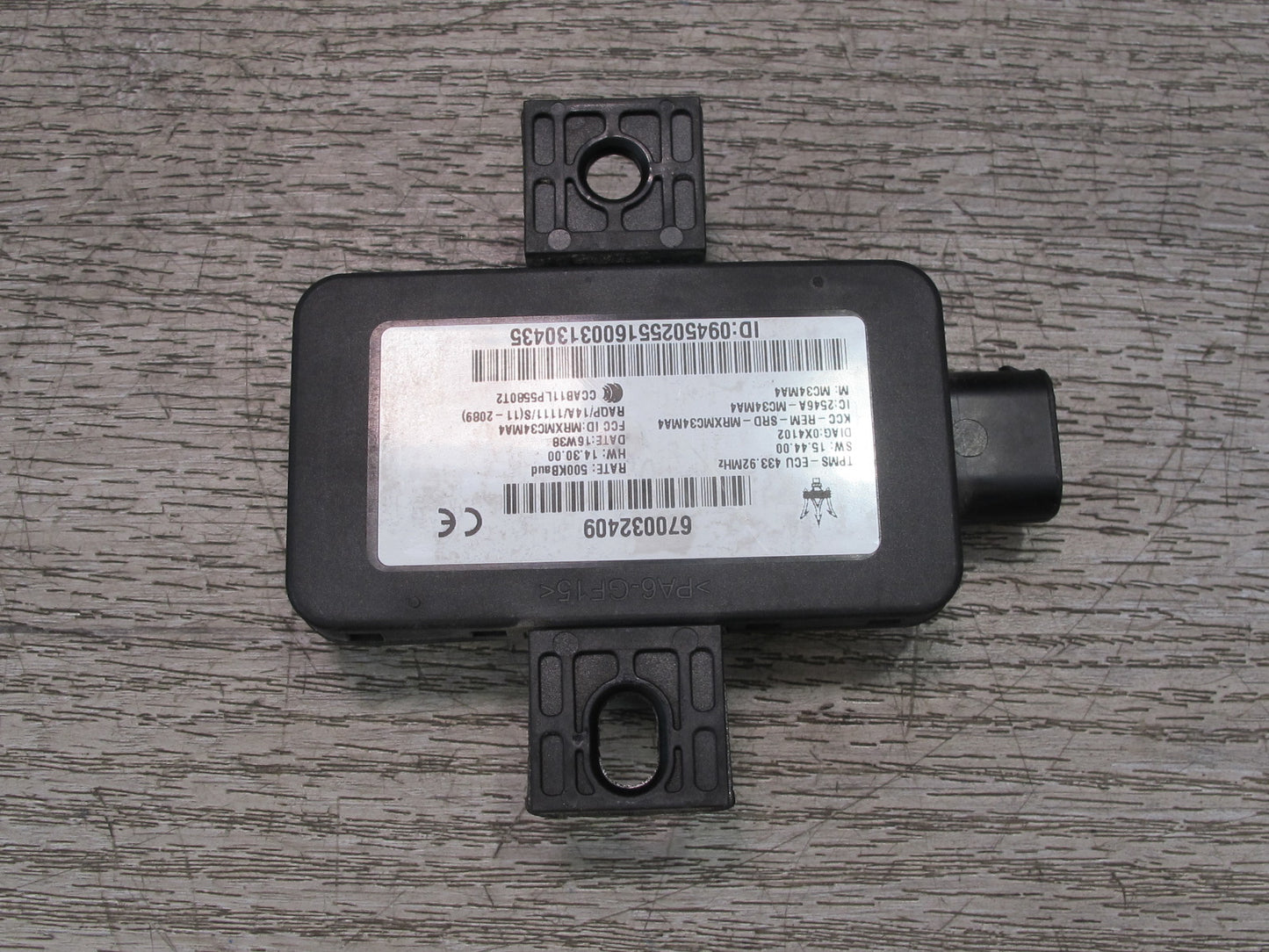 2017-2020 Maserati Levante M161 TPMS Tire Pressure Monitoring Module Unit