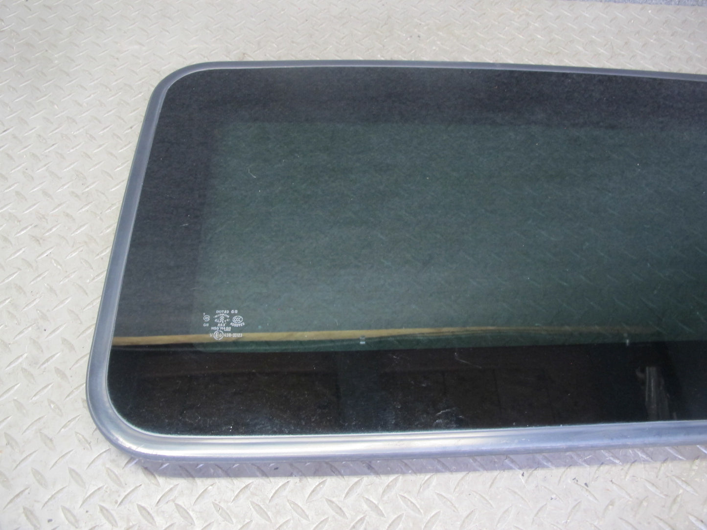 04-11 Mazda RX8 Upper Sunroof Moon Roof Glass Window Panel OEM