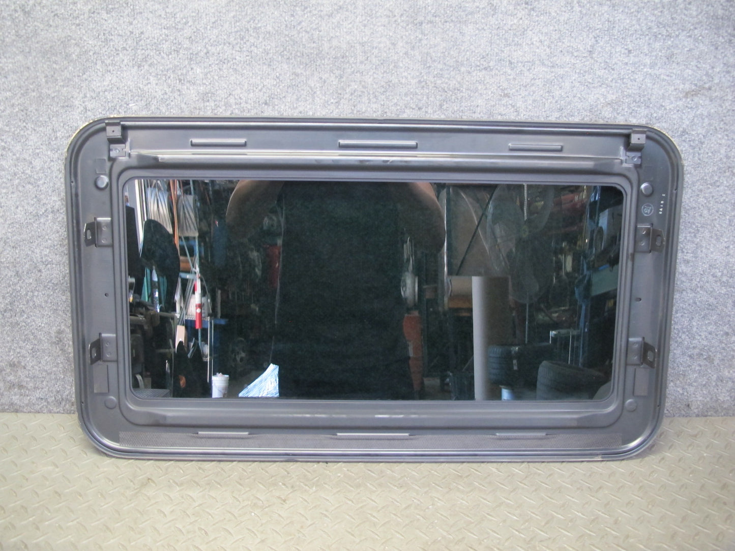 04-11 Mazda RX8 Upper Sunroof Moon Roof Glass Window Panel OEM