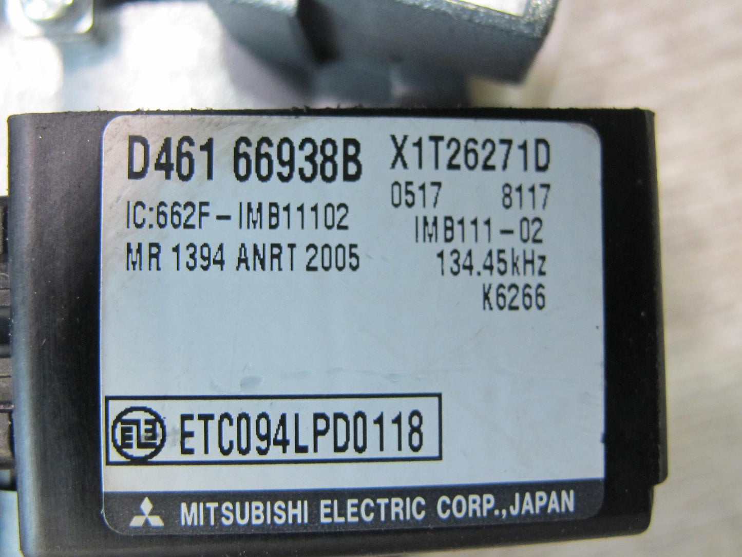 2008 Mazda RX8 A/T ECU ECM Anti Theft Ignition Door Lock Cylinder KEY Set OEM