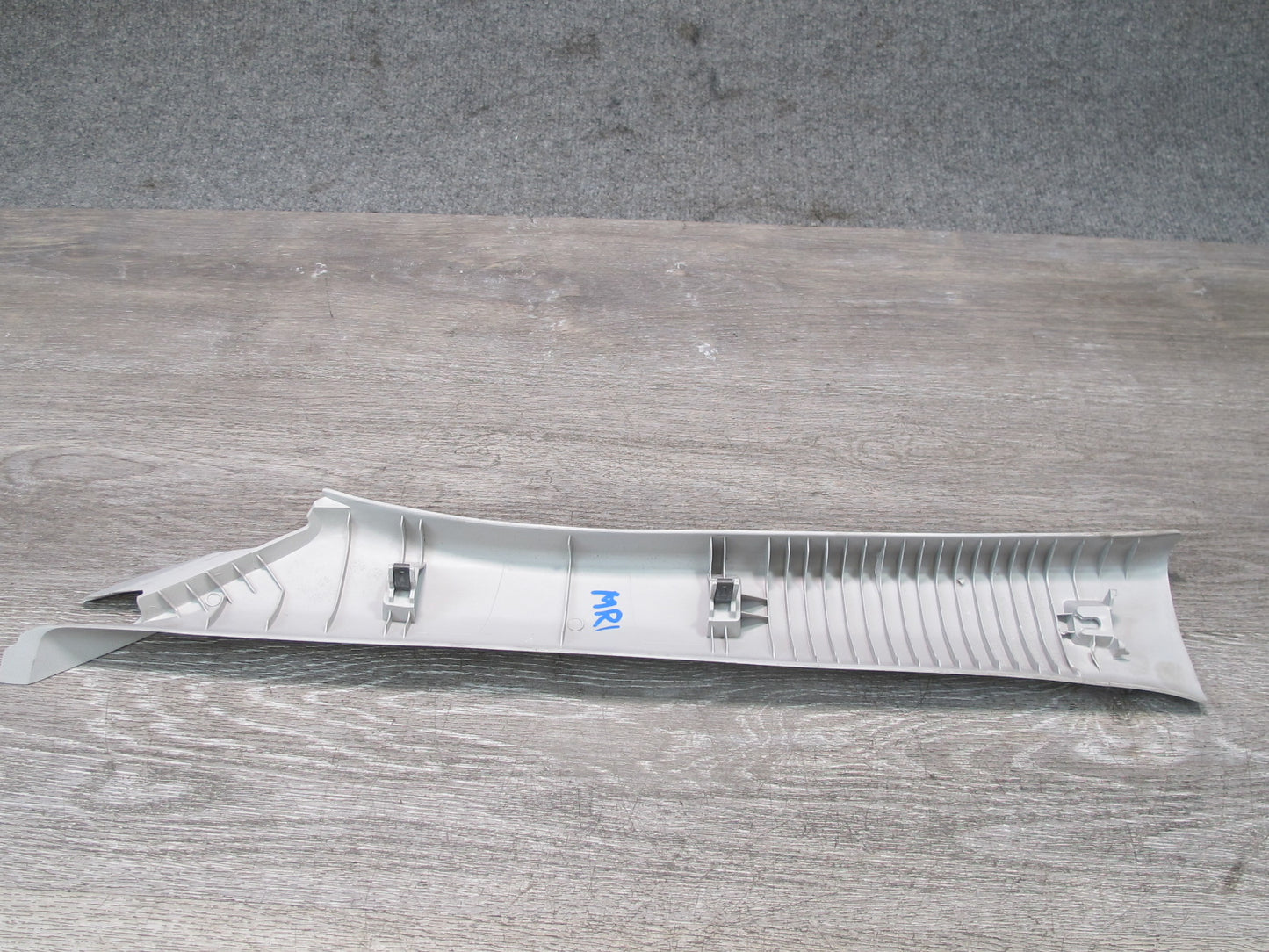 04-11 Mazda RX8 Set of 2 Front Left & Right Interior A Pillar Trim Gray OEM