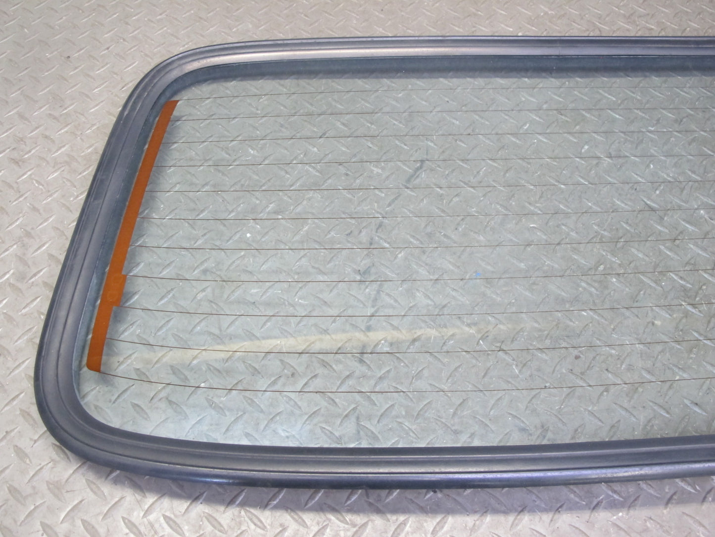 88-91 Mazda RX7 FC3S Convertible Soft TOP Roof Rear Window Glass Heated OEM