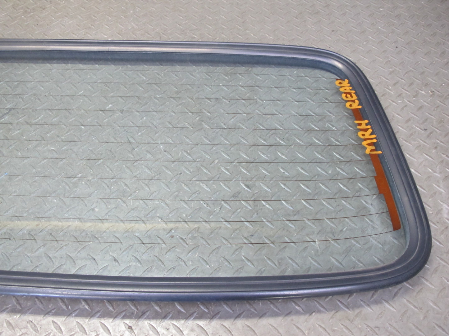 88-91 Mazda RX7 FC3S Convertible Soft TOP Roof Rear Window Glass Heated OEM