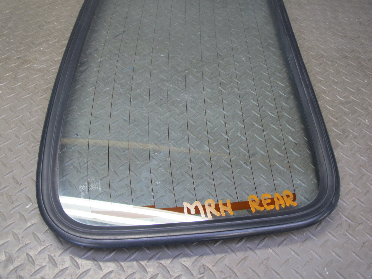 88-91 Mazda RX7 FC3S Convertible Soft TOP Roof Rear Window Glass Heated OEM