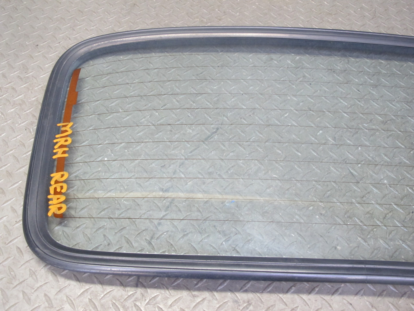 88-91 Mazda RX7 FC3S Convertible Soft TOP Roof Rear Window Glass Heated OEM